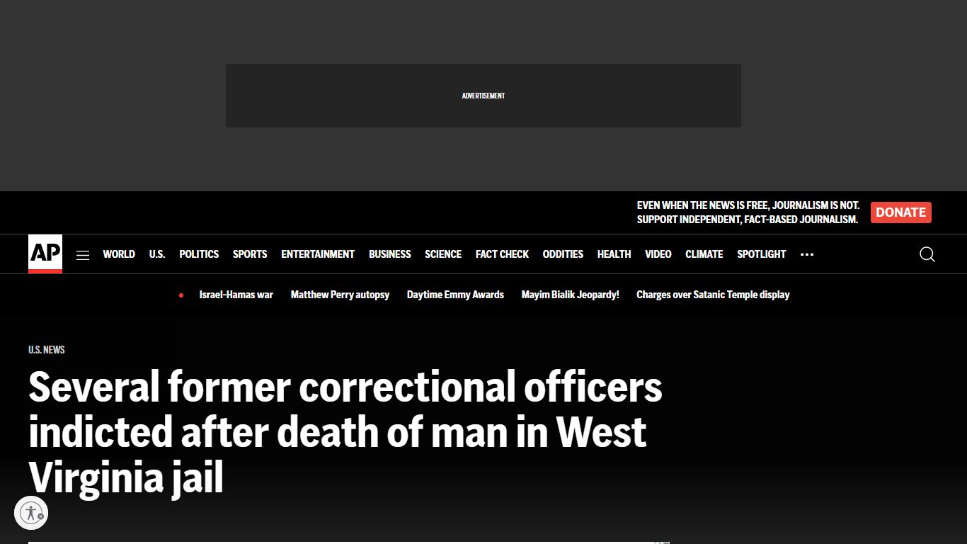 Several former correctional officers indicted after death of man in ...